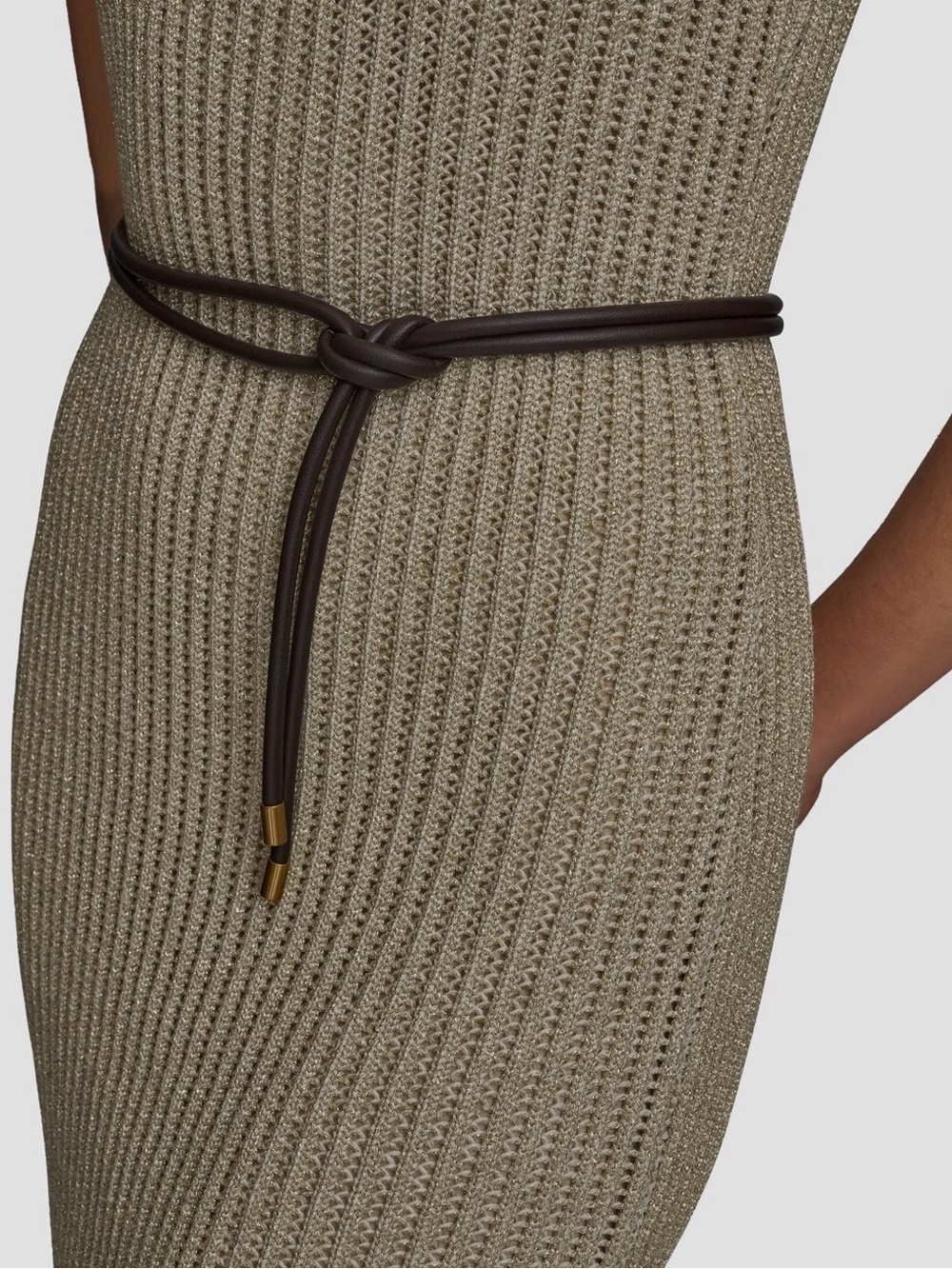 Open Knit Sheath Dress /Donna Karan New York - Picture 6 of 7